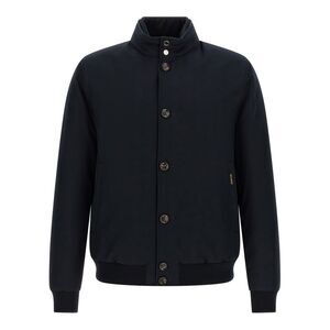 Moorer Men 'Janos' Bomber Jacket - 'Acqua' Line